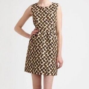 RED VALENTINO GARAVANI cheetah print sleeveless dress